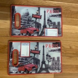 Cuisinart Cutting Board! Paris! 2! Brand new, still in packaging.